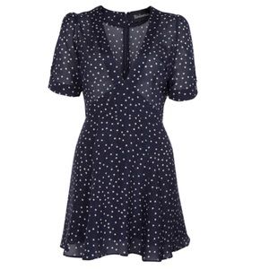 NWT Realisation Par Ozzie Dress in Navy Star S
